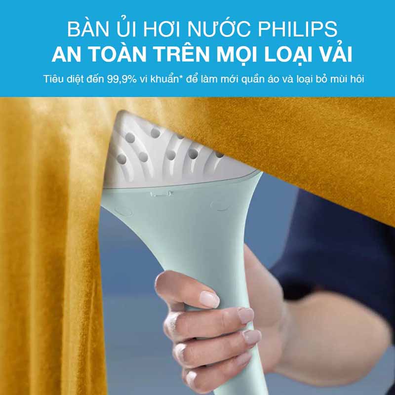 Bàn ủi hơi nước đứng Philips STE1010/70 - Hàng chính hãng