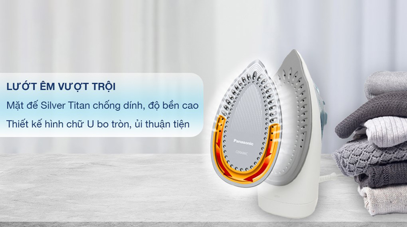Bàn ủi hơi nước Panasonic NI-S430GRA  - Hàng chính hãng