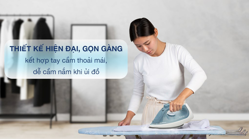 Bàn ủi hơi nước Panasonic NI-S430GRA  - Hàng chính hãng
