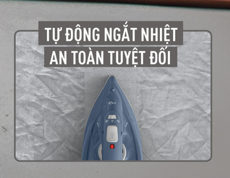 Bàn ủi hơi nước Tefal Power FV2C60E0 - Hàng chính hãng