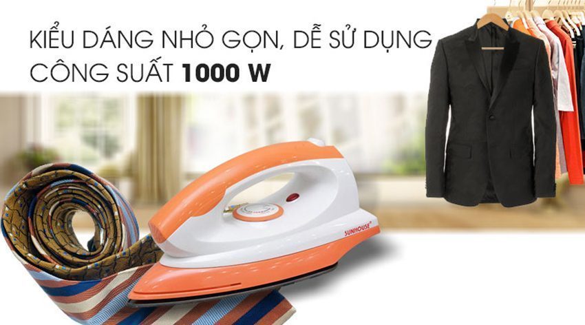 Công suất của bàn ủi khô Sunhouse SHDI-1070