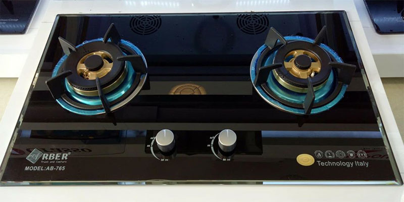 Bếp gas đôi âm kính Arber AB-76