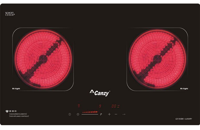 Bep hong ngoai Canzy CZ 72CBS Luxury