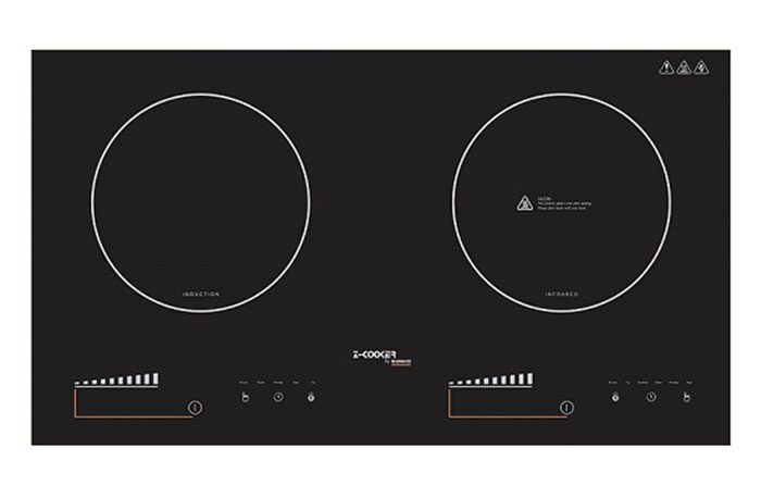 Bếp 1 từ 1 hồng ngoại Sanko Z-Cooker 4000W - Hàng chính hãng