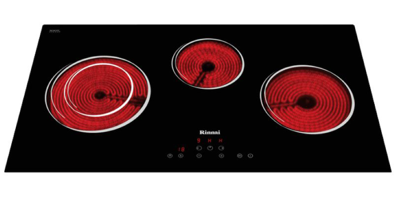 Bếp 3 vùng nấu Rinnai RB-7013E-CB - Hàng chính hãng