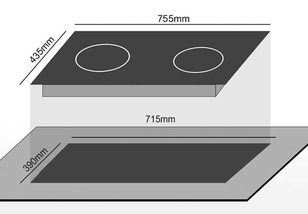 Bếp 3 điện từ Canaval CA-9999 - Hàng chính hãng