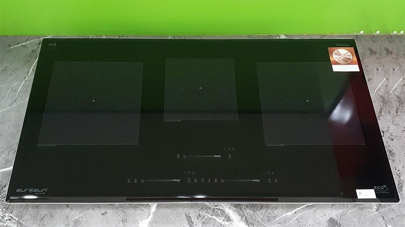 Bếp 3 điện từ Inverter Eurosun EU-T386Max - Hàng chính hãng