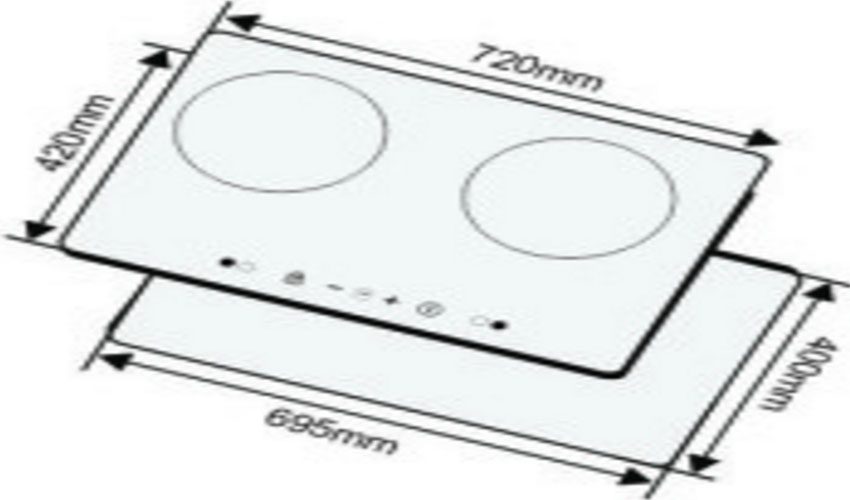 Bếp âm đôi hồng ngoại Capri CR-827KT - Hàng chính hãng