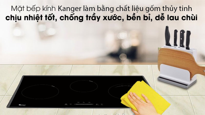Bếp 3 điện từ Arber AB-558 - Hàng chính hãng