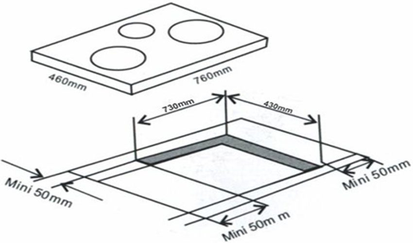 Bếp ba điện từ Arber MLS-558 - Hàng chính hãng