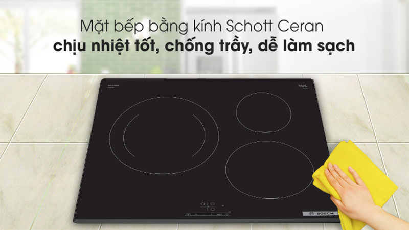 Bếp ba điện từ Bosch PUJ631BB5E - Hàng chính hãng