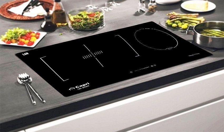 Bếp điện từ 3 bếp Capri CR-831KT - Hàng chính hãng