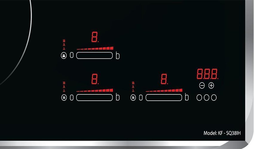 Bếp ba điện từ Kaff KF-SQ38IH (Made in Germany) - Hàng chính hãng