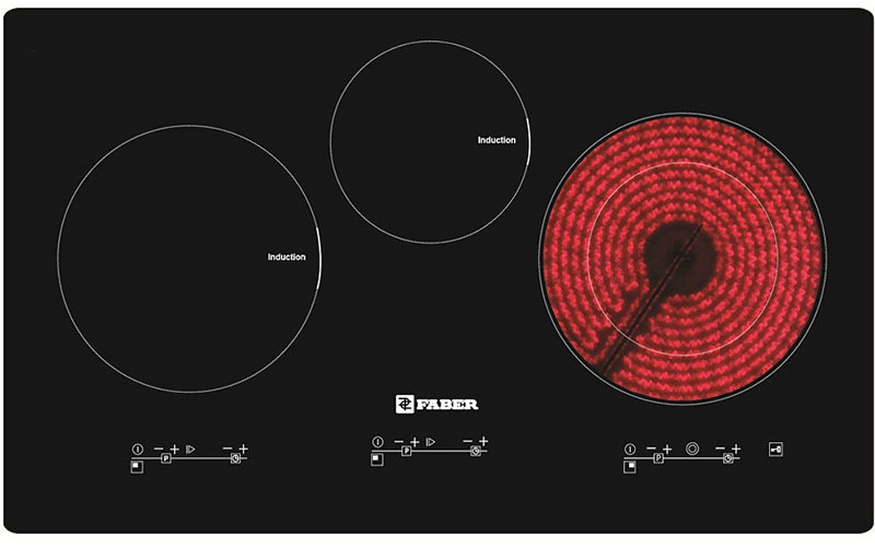 Bếp ba điện từ hồng ngoại Faber FB-2INEF