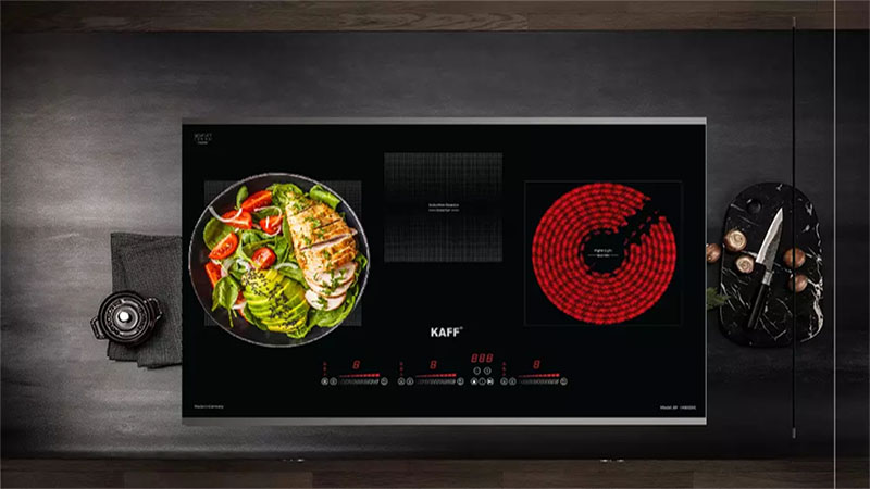 Bếp ba điện từ hồng ngoại Kaff KF-IH6003IC - Hàng chính hãng