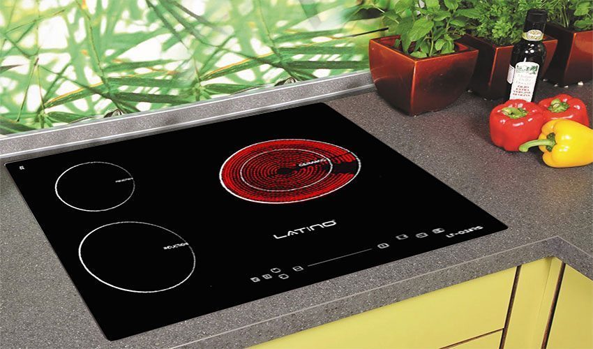 Bếp ba điện từ hồng ngoại Latino LT-03IRS - Hàng chính hãng