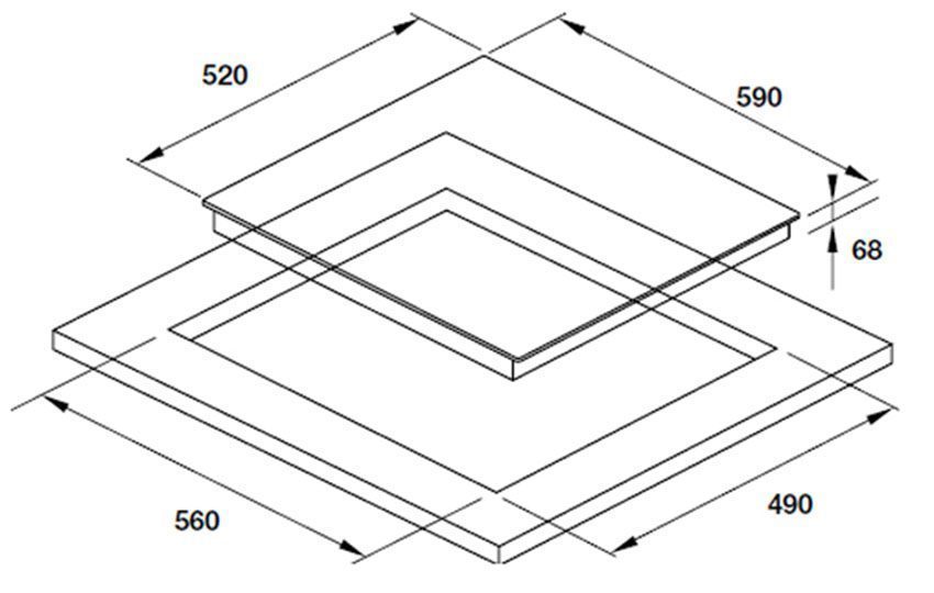 Bếp ba từ Hafele HC-I603C 536.01.841 - Hàng chính hãng