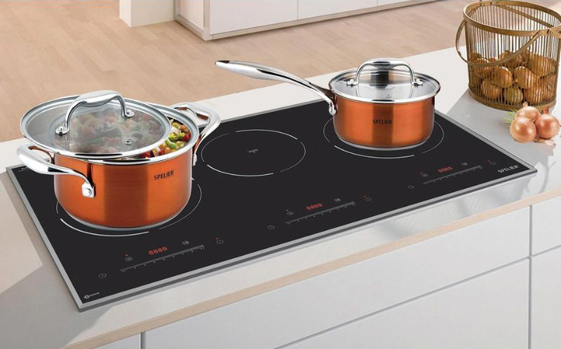 Bếp điện từ ba Spelier SPM-938I PLUS - Hàng chính hãng