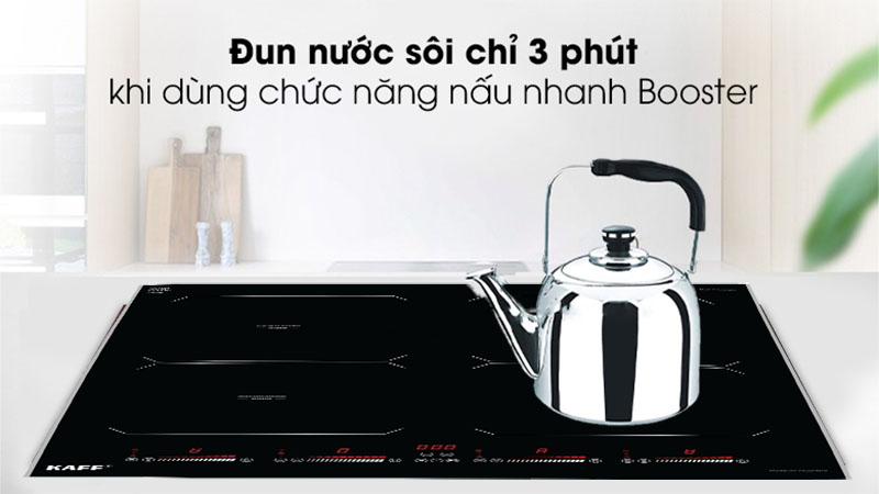 Bếp 4 điện từ Kaff KF-HGEM919 (Made in Germany) - Hàng chính hãng