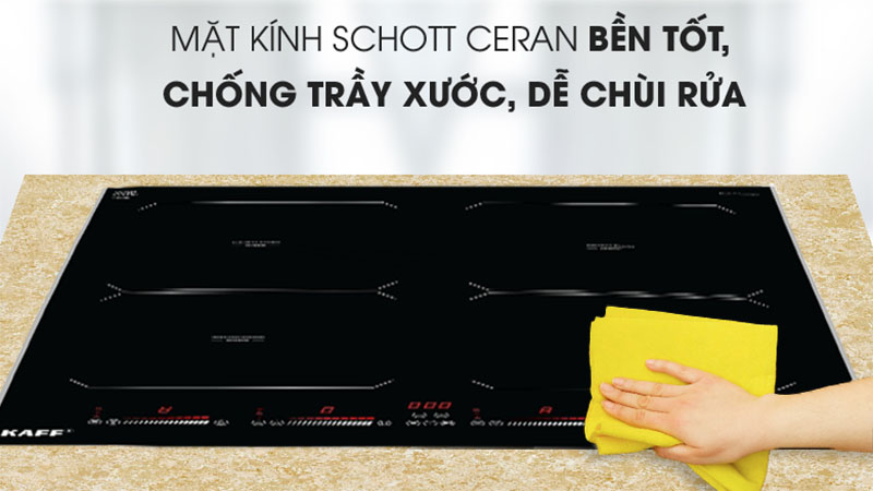 Bếp 4 điện từ Kaff KF-HGEM919 (Made in Germany) - Hàng chính hãng