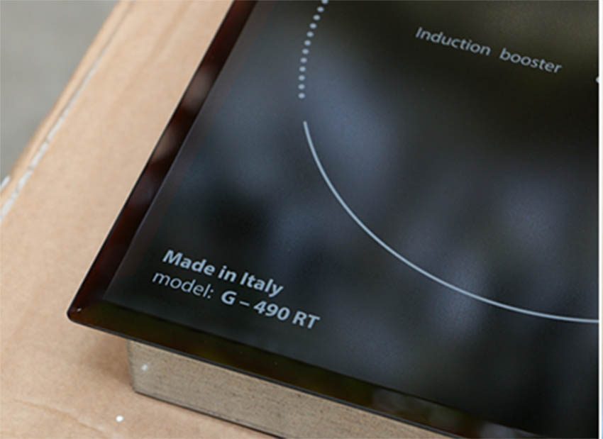 Mặt kính của bếp bốn từ Giovani G-490 RT