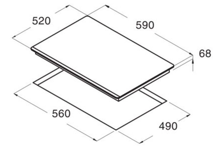 Cấu trúc của bếp điện từ Cata IF 6011 BK 