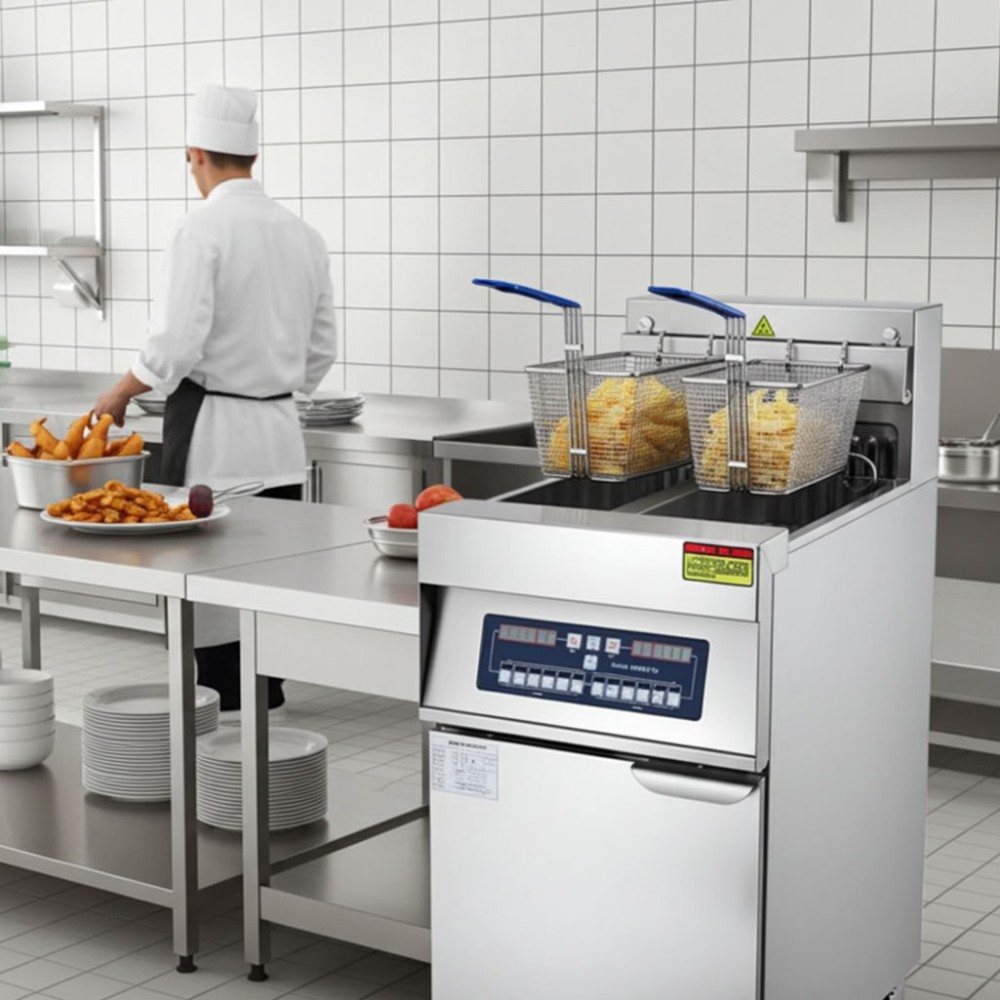 Bếp chiên nhúng điện đơn CVSA YDZL-18-1T - Hàng chính hãng