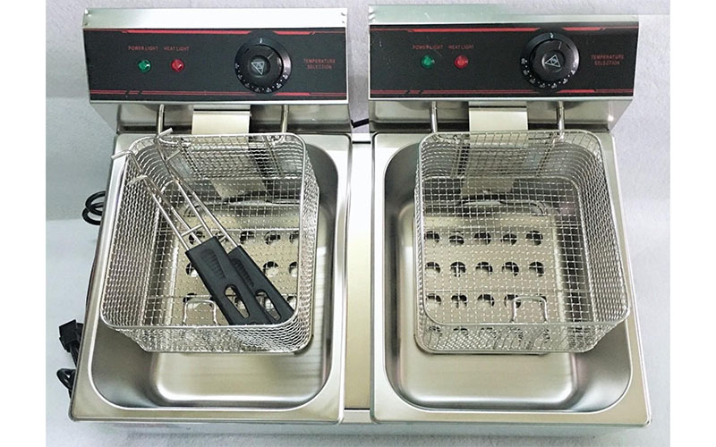 Bếp chiên nhúng điện đôi Eton ET-ZL2 - Hàng chính hãng