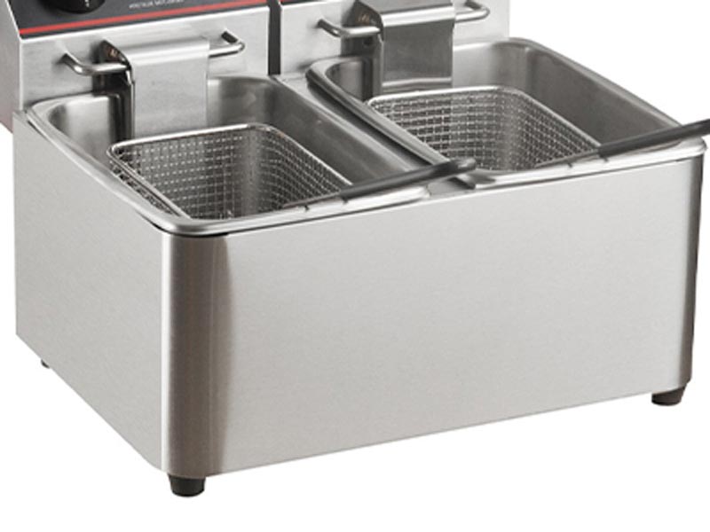 Bếp chiên nhúng điện đôi Primo 0300101776 - Hàng chính hãng