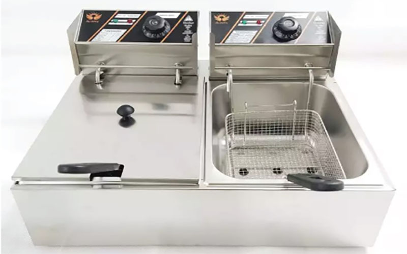 Bếp chiên nhúng điện đôi Sunny SN-02 - Hàng chính hãng