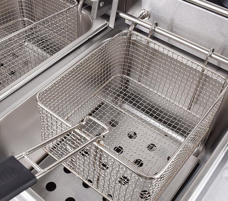 Bếp chiên nhúng điện đôi Yili MH-82 - Hàng chính hãng