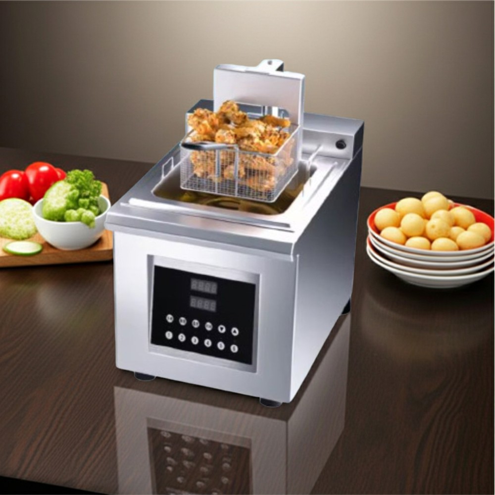 Bếp chiên nhúng điện đơn CVSA YTDZL-1S - Hàng chính hãng