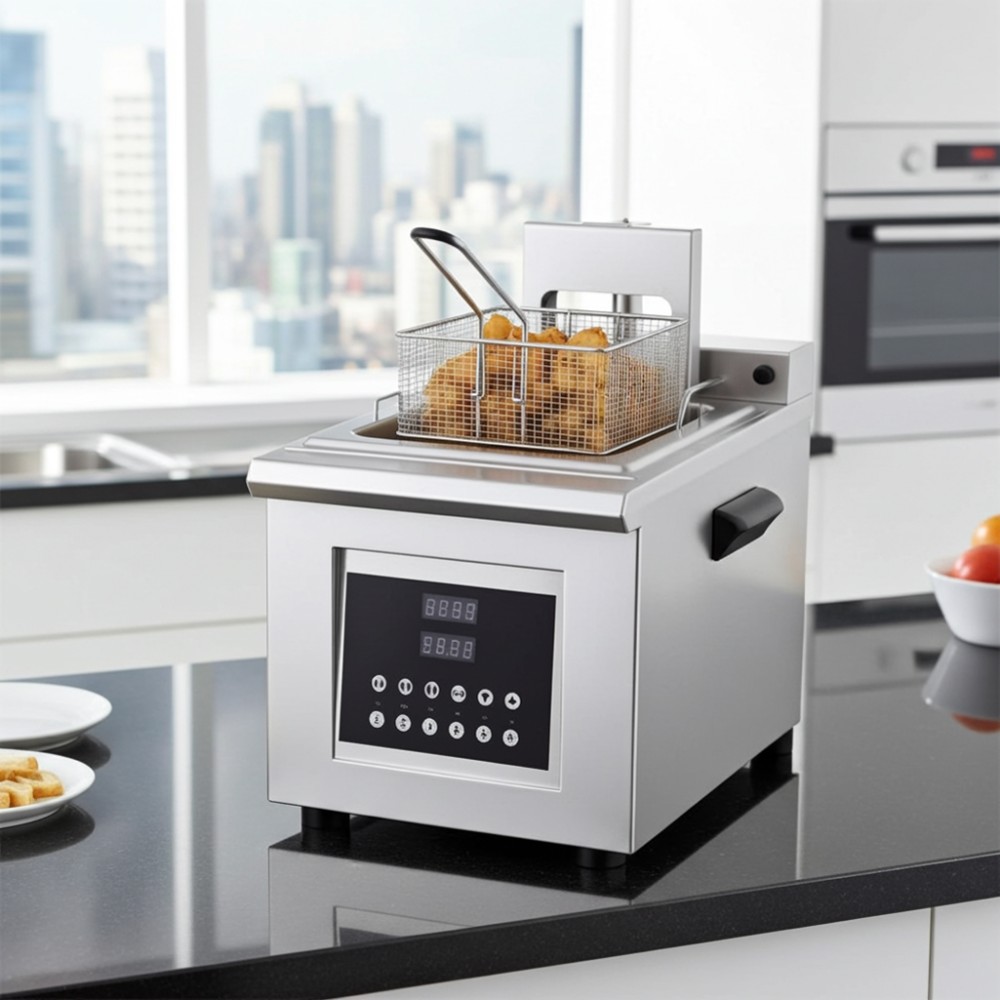 Bếp chiên nhúng điện đơn CVSA YTDZL-1S - Hàng chính hãng