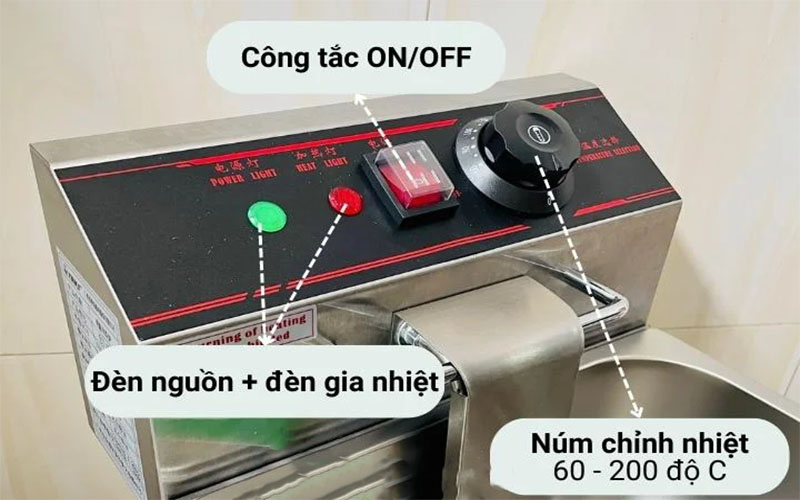 Bếp chiên nhúng điện đơn Eton ET-ZL1-8L - Hàng chính hãng