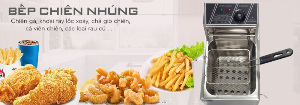 Bếp chiên nhúng điện đơn Goodfor KD-01 - Hàng chính hãng