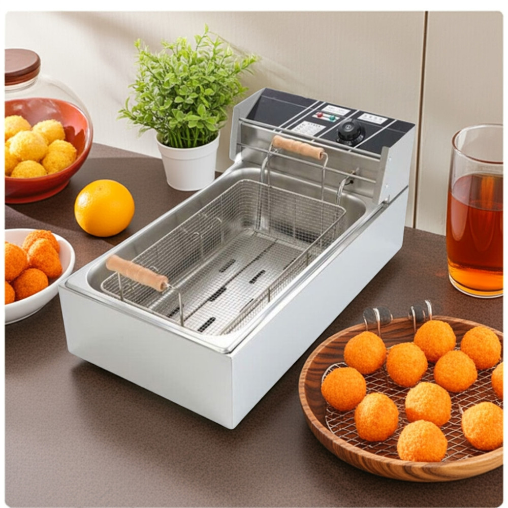 Bếp chiên nhúng điện đơn GoodFor MF-12 (L12) - Hàng chính hãng