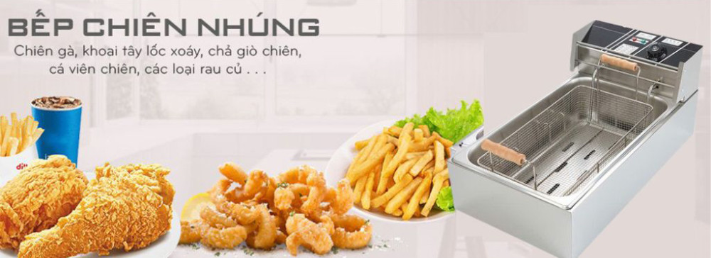 Bếp chiên nhúng điện đơn GoodFor MF-12 (L12) - Hàng chính hãng