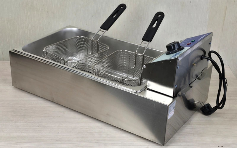 Bếp chiên nhúng điện đơn 12L Raiden RD-1112 - Hàng chính hãng