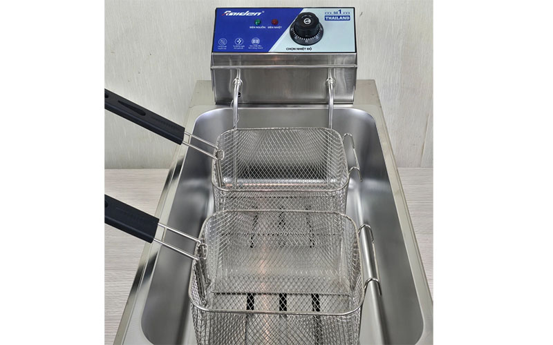 Bếp chiên nhúng điện đơn 12L Raiden RD-1112 - Hàng chính hãng