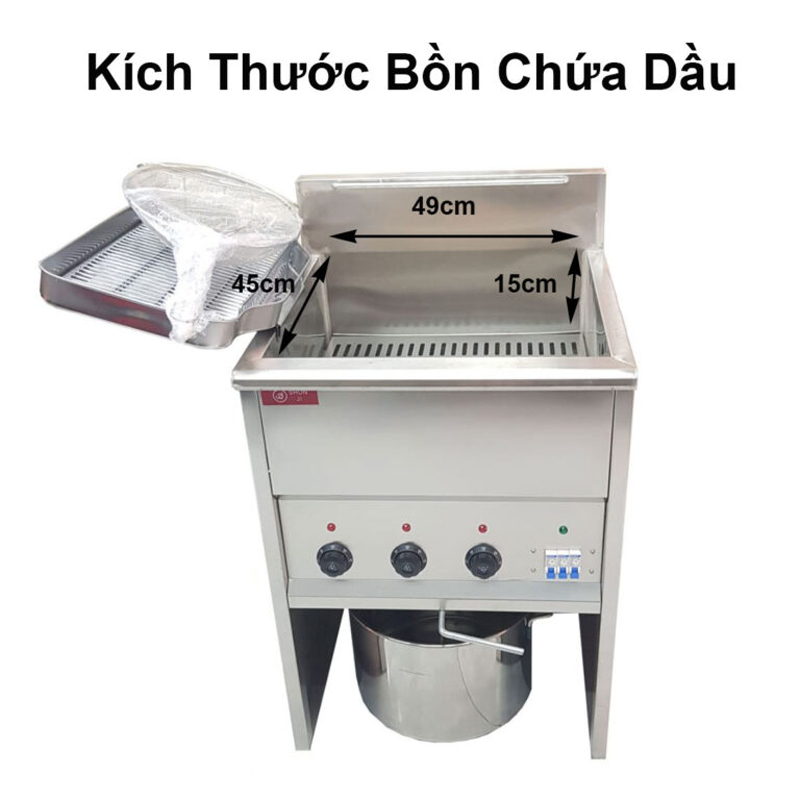 Bếp chiên nhúng điện đơn Shunji LS-40 - Hàng chính hãng