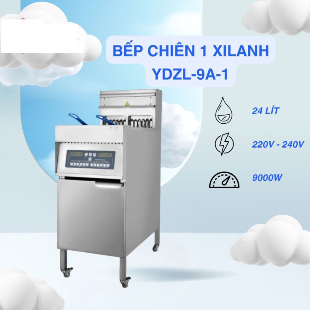Bếp chiên nhúng điện đơn CVSA YDZL-9A-1 - Hàng chính hãng