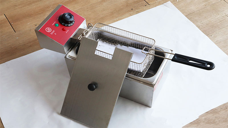 Bếp chiên nhúng đơn Shunji SJ-EH4L - Hàng chính hãng