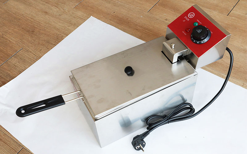 Bếp chiên nhúng đơn Shunji SJ-EH4L - Hàng chính hãng