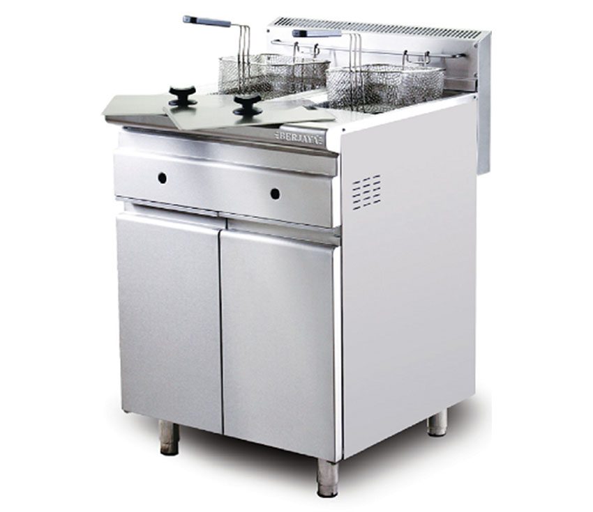 Bếp chiên nhúng đôi dùng gas Berjaya FSGDF11D - Hàng chính hãng