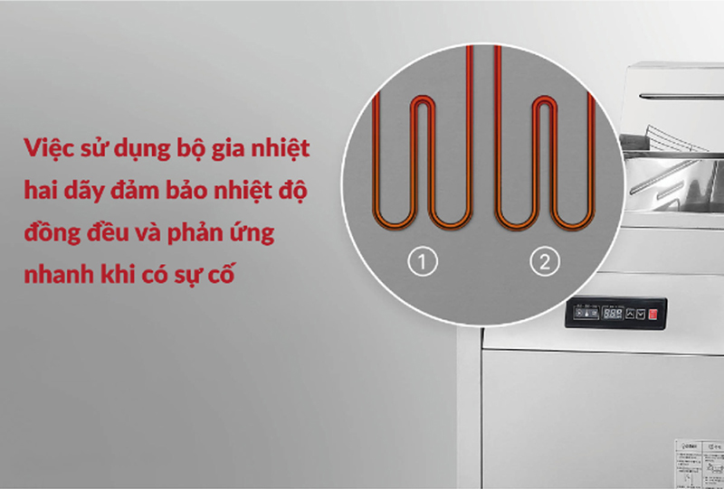 Bếp chiên công nghiệp Grand Woosung GW-EF712 - Hàng chính hãng