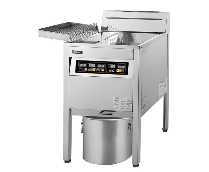 Bếp chiên nhúng bằng gas Grand Woosung GW-GF601P - Hàng chính hãng