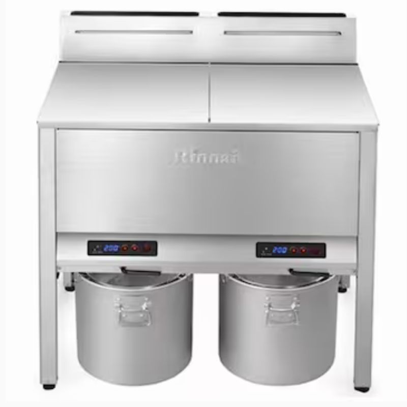 Bếp chiên nhúng đôi dùng gas Rinnai RFA-427G - Hàng chính hãng