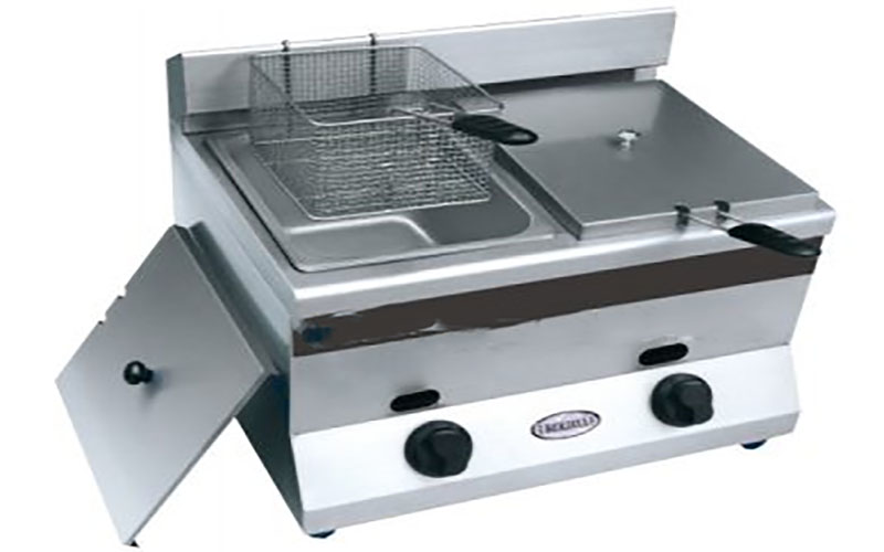 Bếp chiên nhúng gas đôi Berjaya BJY-GDF55-2B - Hàng chính hãng