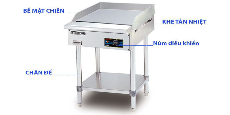 Bếp chiên phẳng công nghiệp Berjaya EG3000FS - Hàng chính hãng