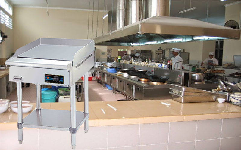 Bếp chiên phẳng công nghiệp Berjaya EG3000FS - Hàng chính hãng